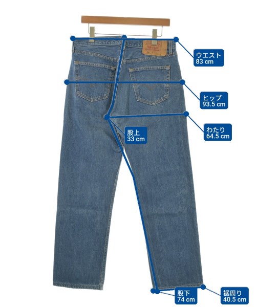Levi's（リーバイス）デニムパンツ 青 サイズ:34(XL位) メンズ/2200724559077