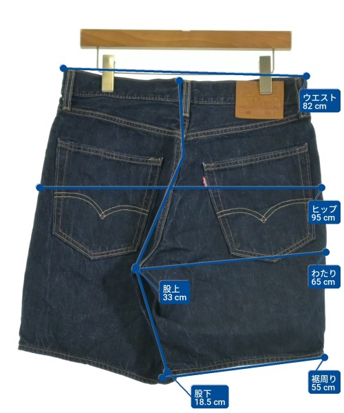 Levi's（リーバイス）ショートパンツ 紺 サイズ:32(L位) メンズ/2200726769085