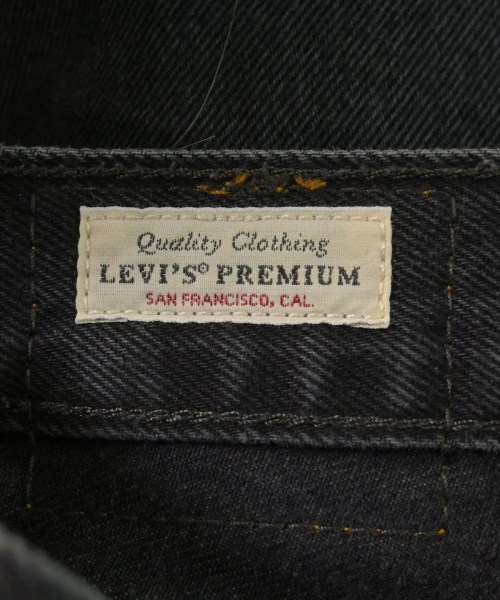 Levi's（リーバイス）デニムパンツ 黒 サイズ:23(XS位) レディース/2200728940093
