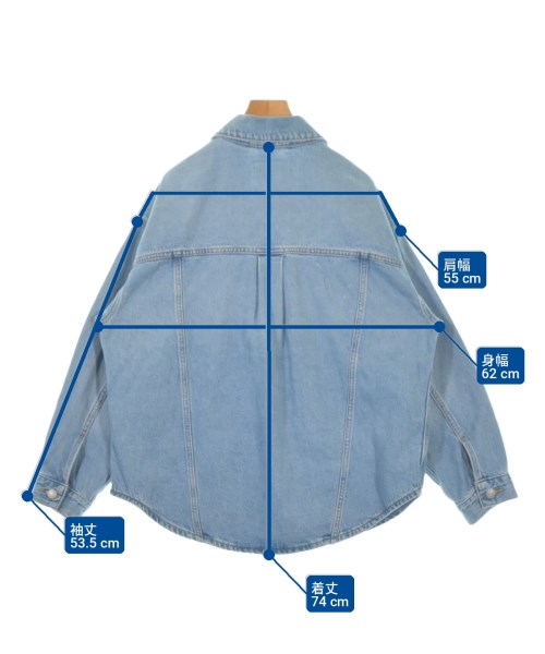 Levi's（リーバイス）デニムジャケット 青 サイズ:S レディース/2200722002339