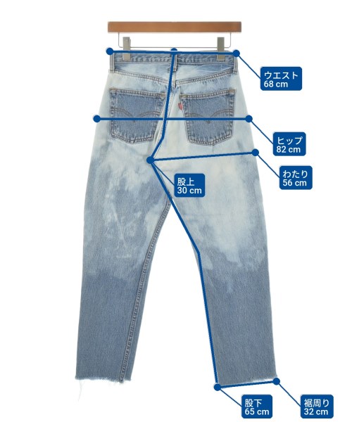 Levi's（リーバイス）デニムパンツ 青 サイズ:28(S位) レディース/2200720519723