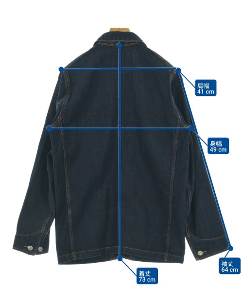 Levi's（リーバイス）カバーオール 紺 サイズ:S メンズ/2200724884025