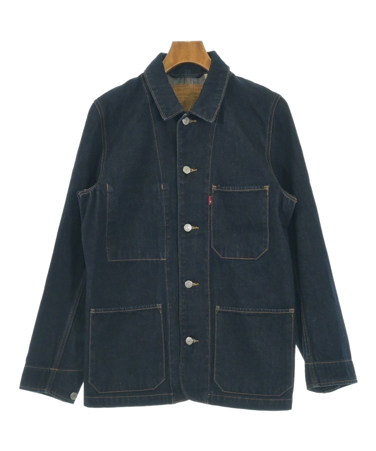 Levi's（リーバイス）カバーオール 紺 サイズ:S メンズ/2200724884025