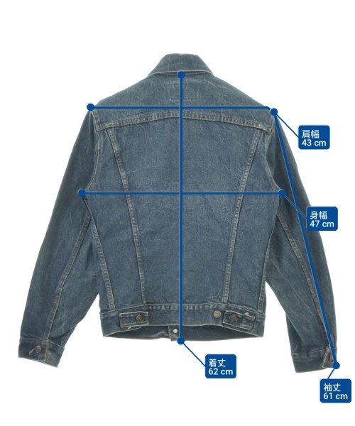 Levi's（リーバイス）デニムジャケット 紺 サイズ:34(S位) メンズ/2200731396016