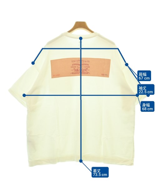 Levi's（リーバイス）Tシャツ・カットソー 白 サイズ:XL メンズ/2200724196593