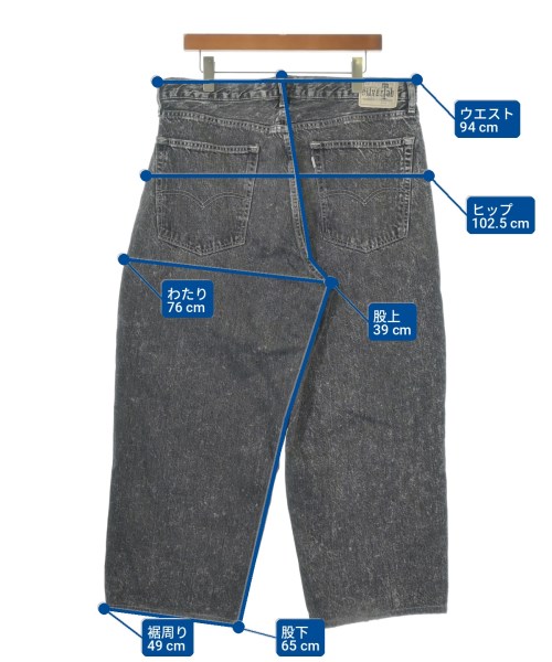 Levi's（リーバイス）デニムパンツ 黒 サイズ:36(XXL位) メンズ/2200731718061