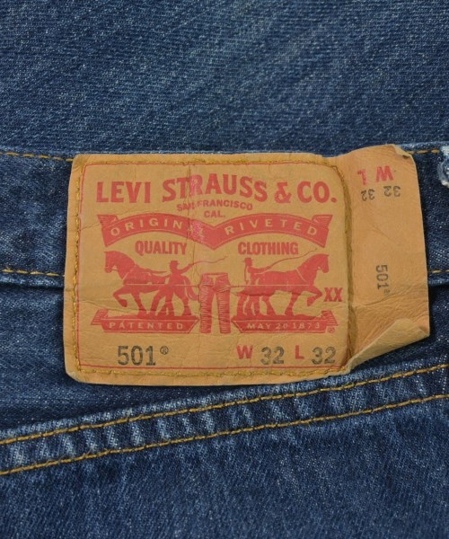 Levi's（リーバイス）デニムパンツ 紺 サイズ:32(L位) メンズ/2200731802036