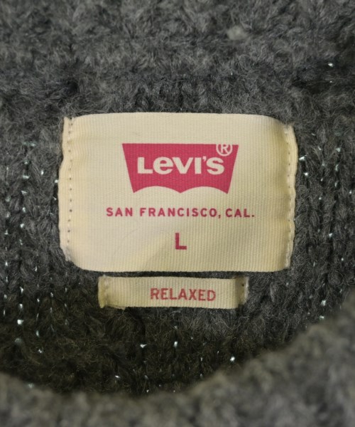 Levi's（リーバイス）ニット・セーター グレー サイズ:L メンズ/2200724495016