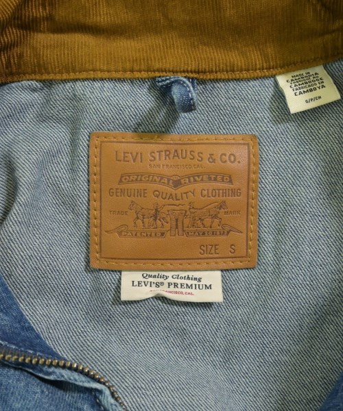 Levi's（リーバイス）デニムジャケット 青 サイズ:S メンズ/2200733232015