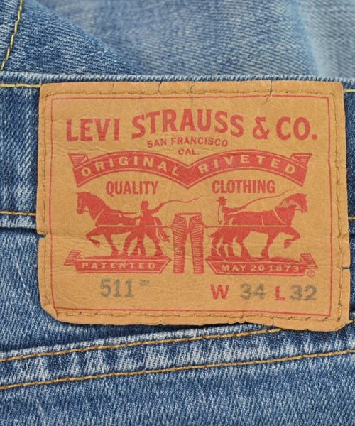 Levi's（リーバイス）デニムパンツ 青 サイズ:34(XL位) メンズ/2200734043016