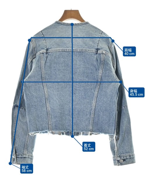 Levi's（リーバイス）デニムジャケット 青 サイズ:M レディース/2200734460028