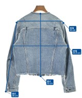 Levi's（リーバイス）デニムジャケット 青 サイズ:M レディース/2200734460028