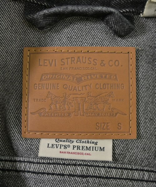 Levi's（リーバイス）デニムジャケット 黒 サイズ:S メンズ/2200735647312