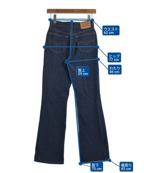 Levi's（リーバイス）デニムパンツ 紺 サイズ:29(L位) レディース/2200728835054
