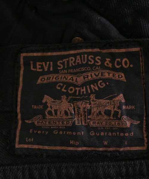 Levi's（リーバイス）デニムパンツ 黒 サイズ:25(S位) レディース/2200736711043