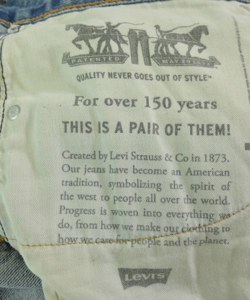 Levi's（リーバイス）デニムパンツ 青 サイズ:34(XL位) メンズ/2200735301016