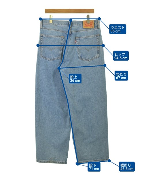 Levi's（リーバイス）デニムパンツ 青 サイズ:34(XL位) メンズ/2200735301016