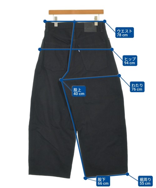 Levi's（リーバイス）デニムパンツ 黒 サイズ:30(M位) メンズ/2200735690301
