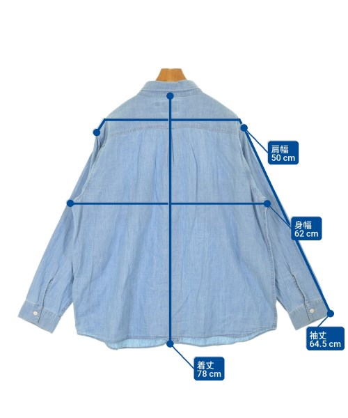 Levi's（リーバイス）カジュアルシャツ 青 サイズ:XL メンズ/2200737390049