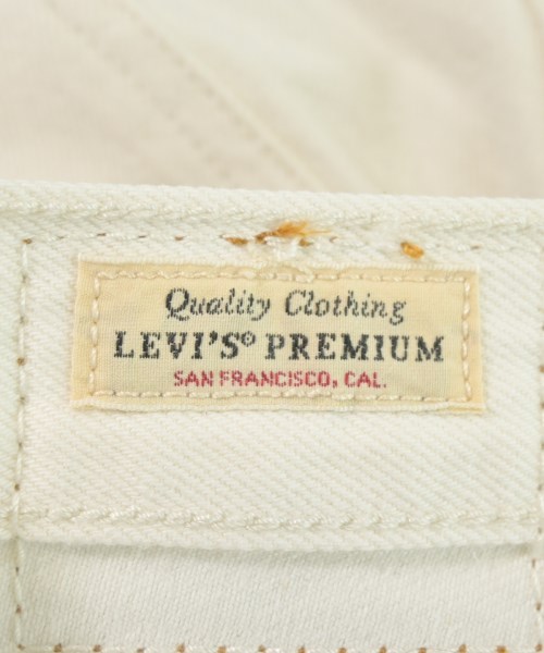 Levi's（リーバイス）デニムパンツ 白 サイズ:24(S位) レディース/2200714238098
