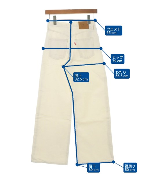 Levi's（リーバイス）デニムパンツ 白 サイズ:24(S位) レディース/2200714238098
