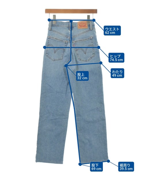 Levi's（リーバイス）デニムパンツ 青 サイズ:25(S位) レディース/2200714238111