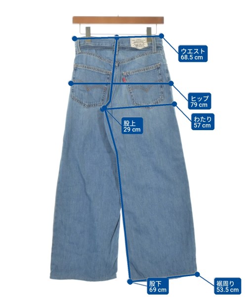 Levi's（リーバイス）デニムパンツ 青 サイズ:23(XS位) レディース/2200714238128