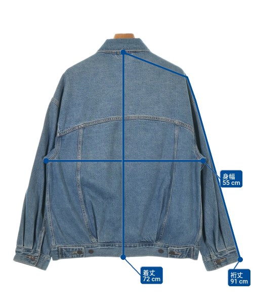 Levi's（リーバイス）デニムジャケット 青 サイズ:S レディース/2200716575016
