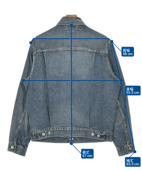 Levi's（リーバイス）デニムジャケット 青 サイズ:S メンズ/2200720399028