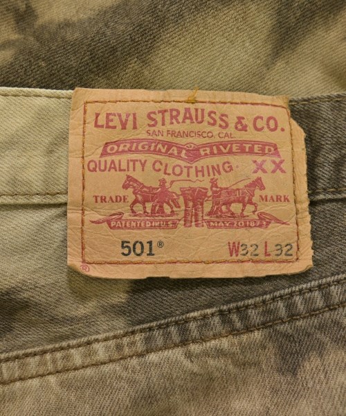 Levi's（リーバイス）デニムパンツ 茶 サイズ:32(L位) メンズ/2200720622058