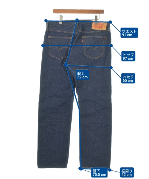 Levi's（リーバイス）デニムパンツ 紺 サイズ:36(XXL位) メンズ/2200718899042