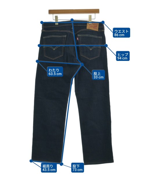 Levi's（リーバイス）デニムパンツ 紺 サイズ:33(L位) メンズ/2200718674038