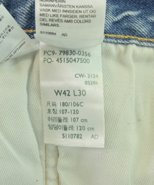 Levi's（リーバイス）デニムパンツ 青 サイズ:42(XXL位) メンズ/2200721721170
