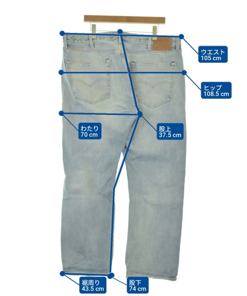Levi's（リーバイス）デニムパンツ 青 サイズ:42(XXL位) メンズ/2200721721170