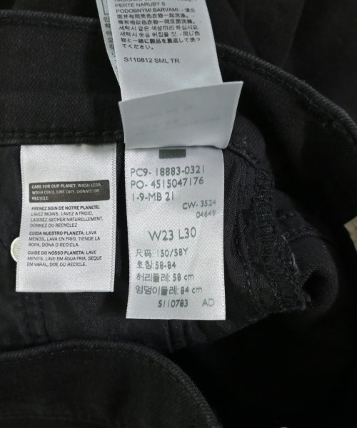 Levi's（リーバイス）デニムパンツ 黒 サイズ:23(XS位) レディース/2200718366049