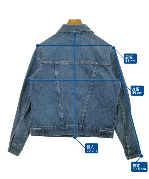Levi's（リーバイス）デニムジャケット 青 サイズ:M レディース/2200717258017