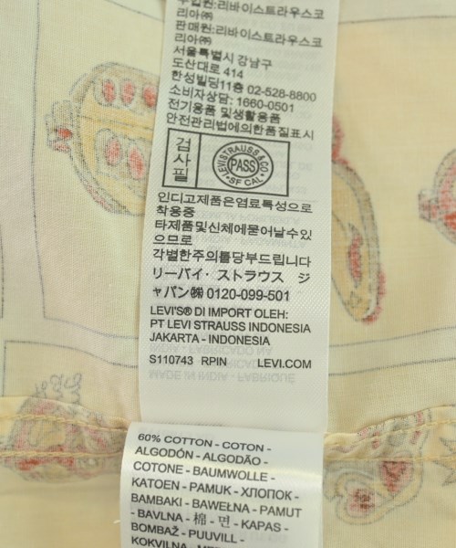 Levi's（リーバイス）カジュアルシャツ ベージュ サイズ:M メンズ/2200722988244