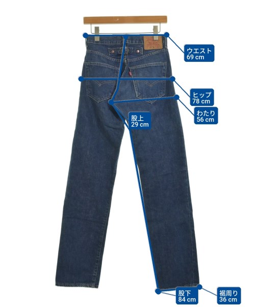 Levi's（リーバイス）デニムパンツ 紺 サイズ:28(S位) レディース/2200723030027