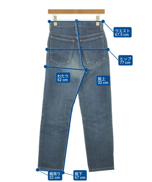 Levi's（リーバイス）デニムパンツ 紺 サイズ:28(L位) レディース/2200723228059