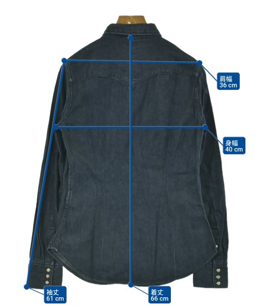 Levi's（リーバイス）カジュアルシャツ 青 サイズ:XS レディース/2200723404026