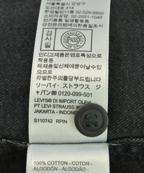 Levi's（リーバイス）カジュアルシャツ 黒 サイズ:S メンズ/2200720315257