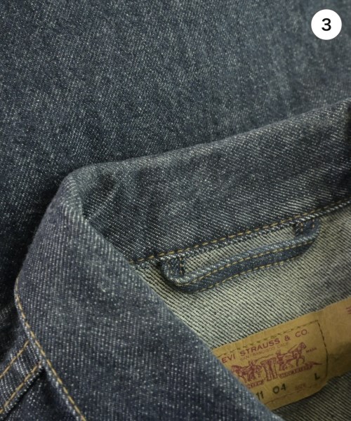Levi's（リーバイス）デニムジャケット 紺 サイズ:L メンズ/2200723870050