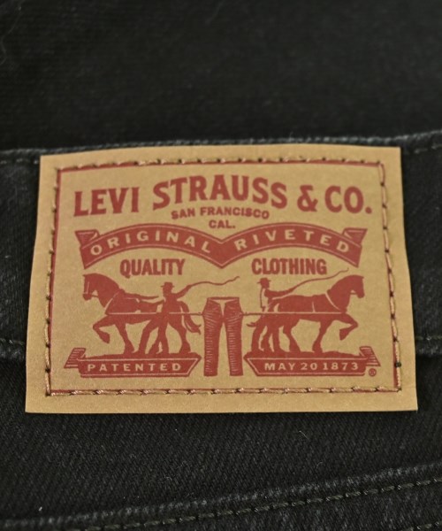 Levi's（リーバイス）デニムパンツ 黒 サイズ:27(M位) レディース/2200724082100