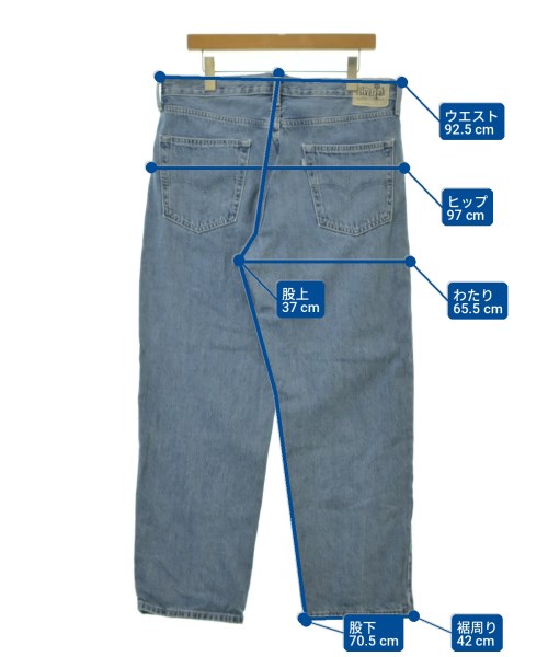 Levi's（リーバイス）デニムパンツ 青 サイズ:34(XL位) メンズ/2200721708058
