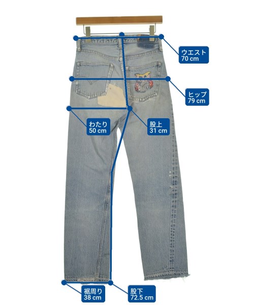 Levi's（リーバイス）デニムパンツ 青 サイズ:-(M位) レディース/2200722484036