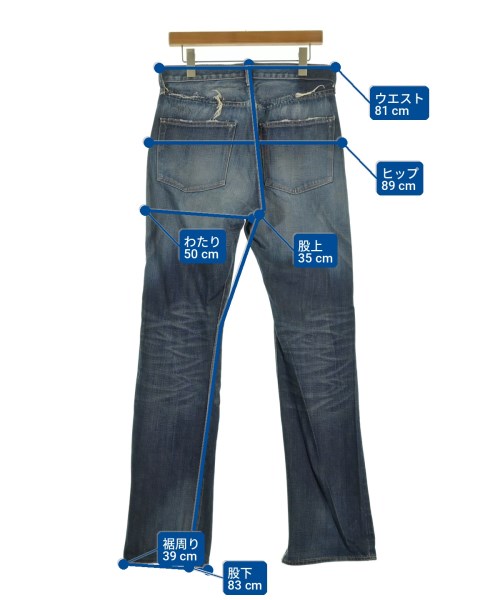 LEVI'S VINTAGE CLOTHING（リーバイスヴィンテージクロージング）デニムパンツ 紺 サイズ:32(L位) メンズ/2200722484043