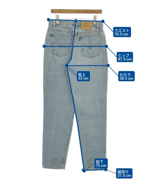 Levi's（リーバイス）デニムパンツ 青 サイズ:M レディース/2200724863105