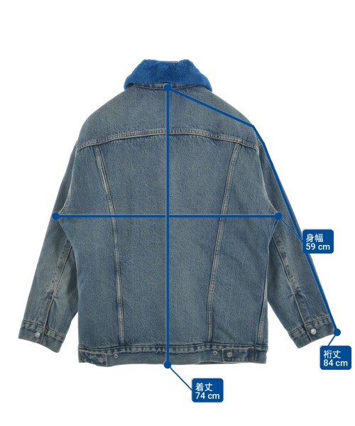 Levi's（リーバイス）デニムジャケット 青 サイズ:S レディース/2200725270094