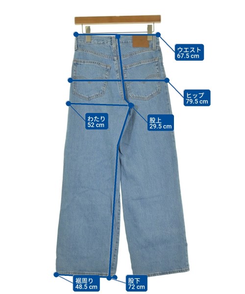 Levi's（リーバイス）デニムパンツ 青 サイズ:23(XS位) レディース/2200718021122