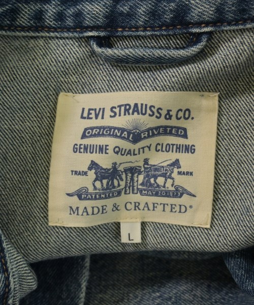 LEVI'S MADE&CRAFTED（リーバイスメイドアンドクラフテッド）デニムジャケット 紺 サイズ:L メンズ/2200726323010